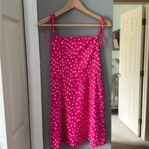 Pink Floral Sundress